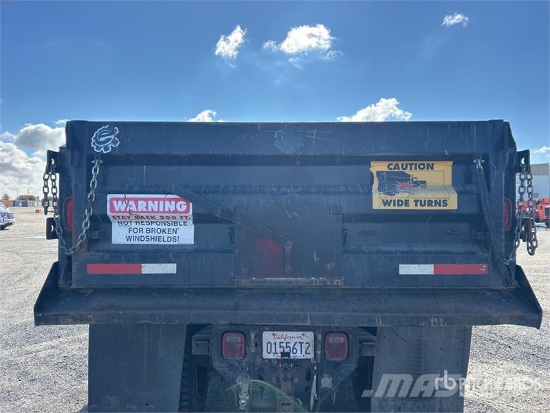 International MV607 4x2 S/A Dump Truck Tipper trucks
