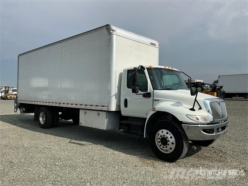 International MV607 4x2 Van Truck Camiones caja cerrada