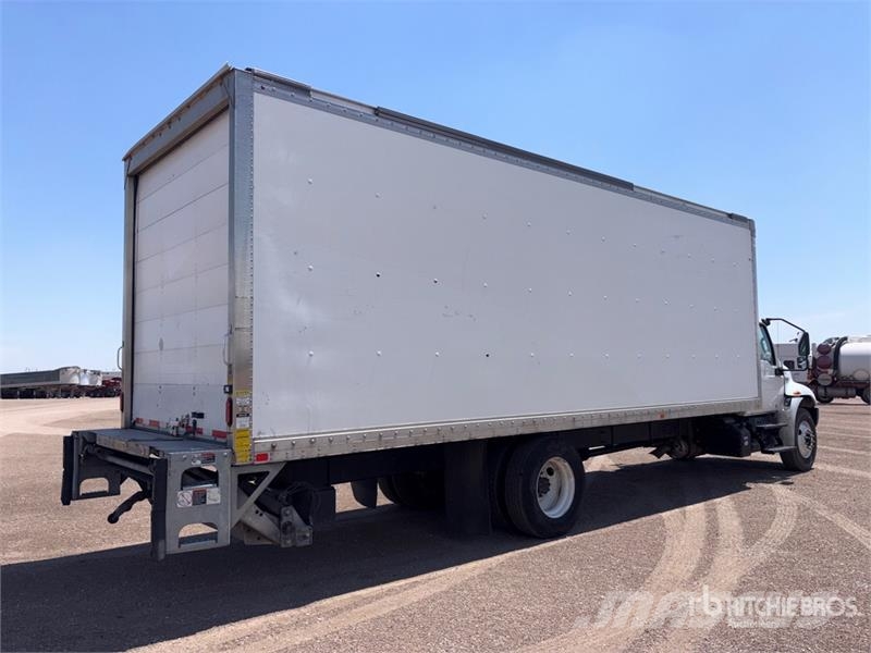 International MV607 4x2 Van Truck Box body trucks