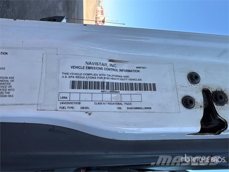 International MV607 4x2 Utility Truck Pickup/Αγροτικό