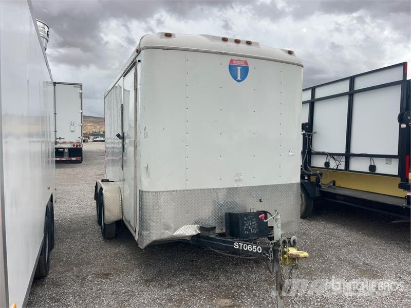 Interstate 12 ft T/A Enclosed Trailer (Inoperable) Prikolice zabojniki
