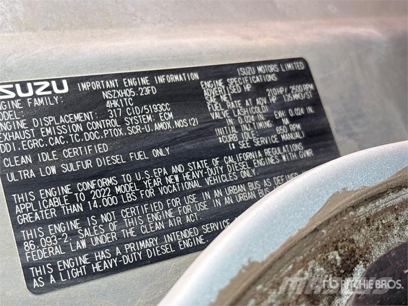 Isuzu NPR Pašizgāzējs