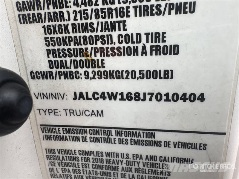 Isuzu NPR Dobozos teherautók