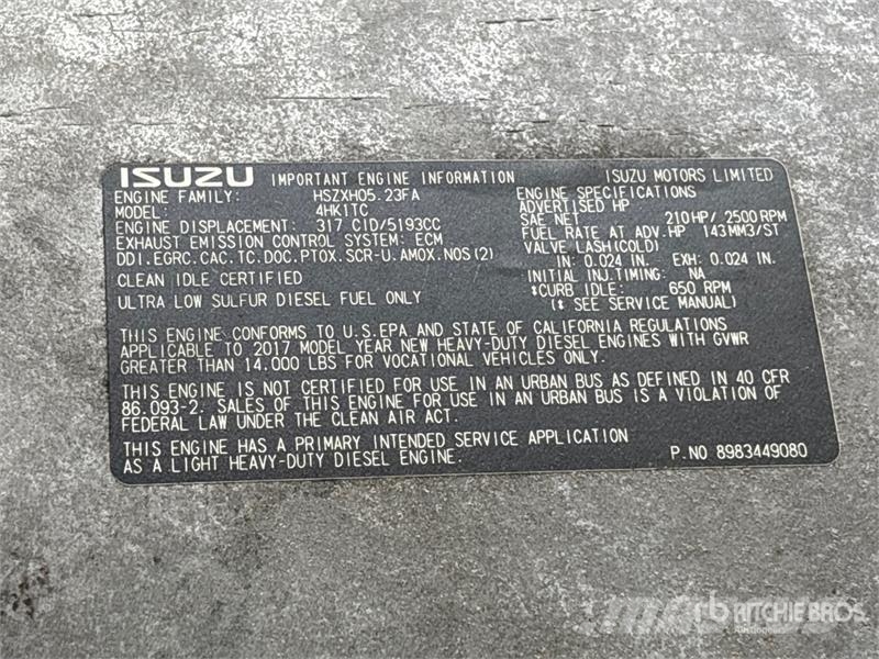 Isuzu NQR Hűtős