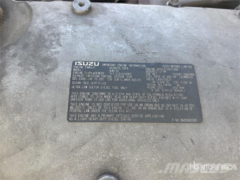 Isuzu NRR Camion benne