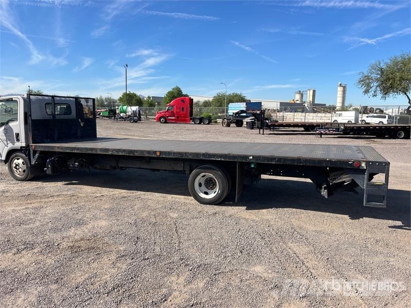 Isuzu NRR 4x2 Flatbed Truck Pritschenwagen/Pritschenwagen mit Seitenklappe