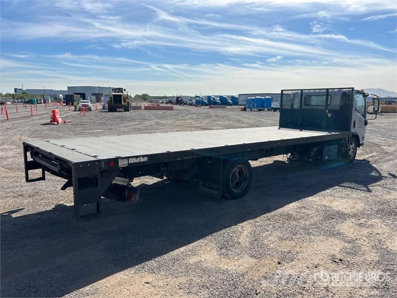 Isuzu NRR 4x2 Flatbed Truck Pritschenwagen/Pritschenwagen mit Seitenklappe