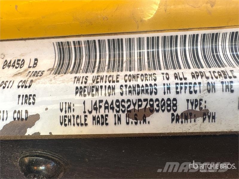 Jeep Wrangler 4WD SUV Avtomobili