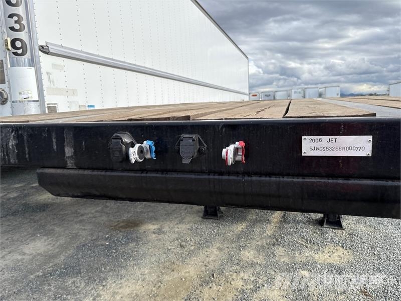 Jet Company 52 ft T/A Step Deck Trailer Low loaders