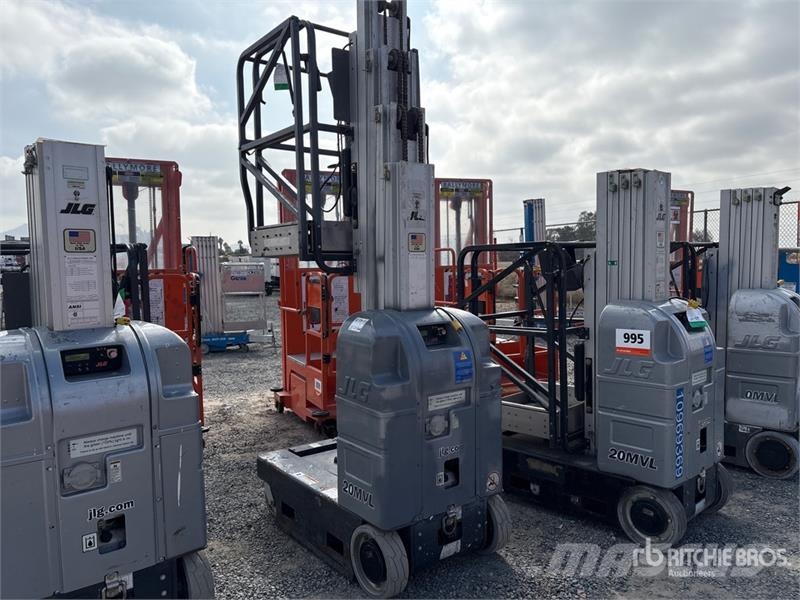 JLG 20MVL Vertical Mast Lift Plataformas elevatórias verticais