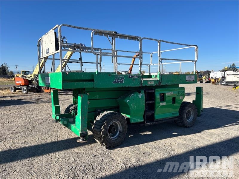 JLG 3394 RT 4x4 Diesel Scissor Lift Ollós emelők