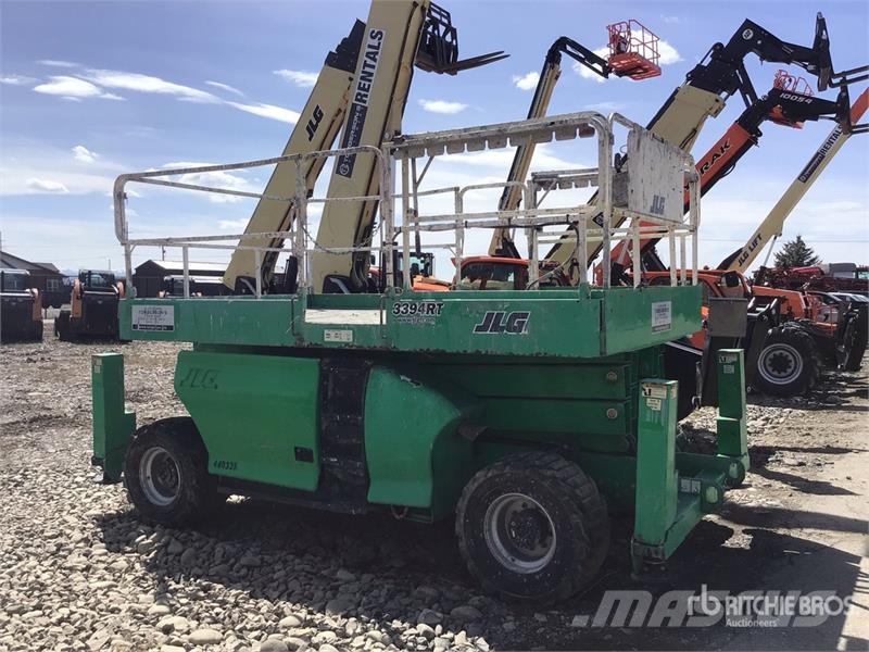 JLG 3394 RT Scissor Lift Saxliftar