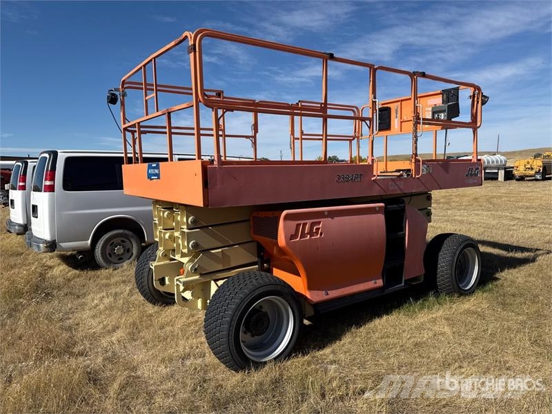 JLG 3394RT Dual Fuel Scissor Lift رافعات مقصية الشكل