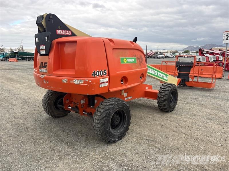 JLG 400S 4WD Diesel Telescopic Boom Lift Teleskopiskie pacēlāji