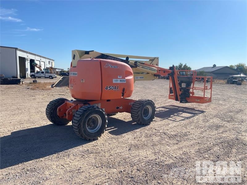 JLG 450AJ 4WD Diesel Telescopic Boom Lift - Factory Re Nacelles télescopiques