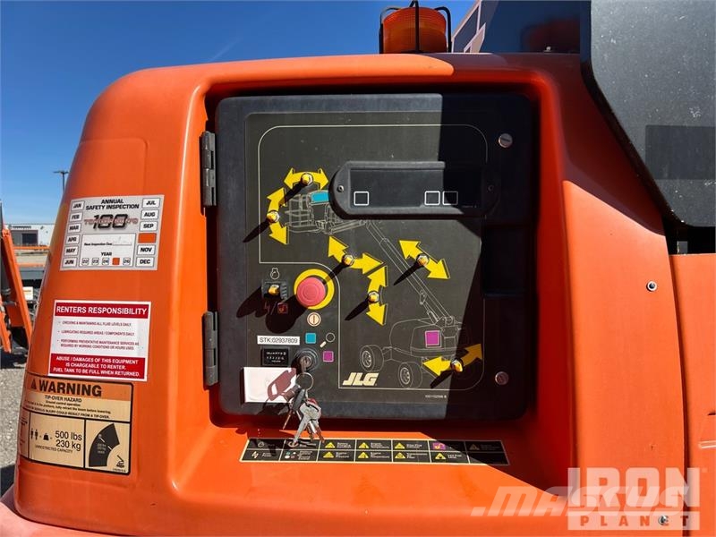 JLG 460SJ 4WD Diesel Telescopic Boom Lift - Factory Re Piattaforme a braccio telescopico