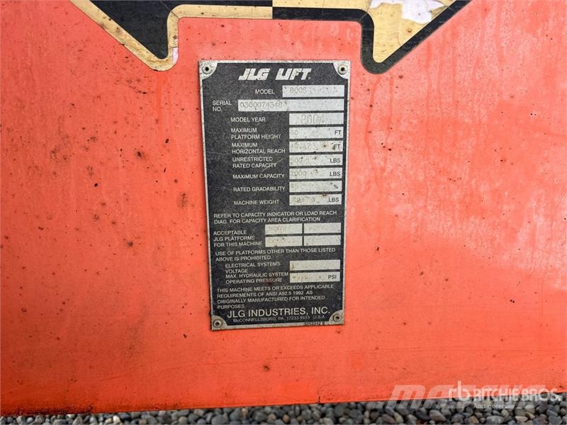 JLG 600S 4WD Diesel Telescopic Boom Lift Teleszkópos emelők