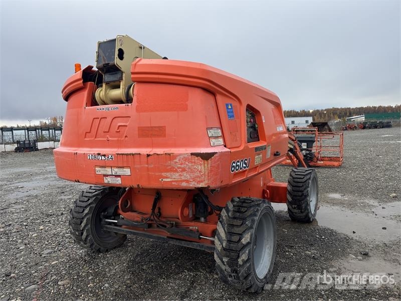 JLG 660SJ 2WD Diesel Telescopic Boom Lift Plataformas elevatórias telescópicas