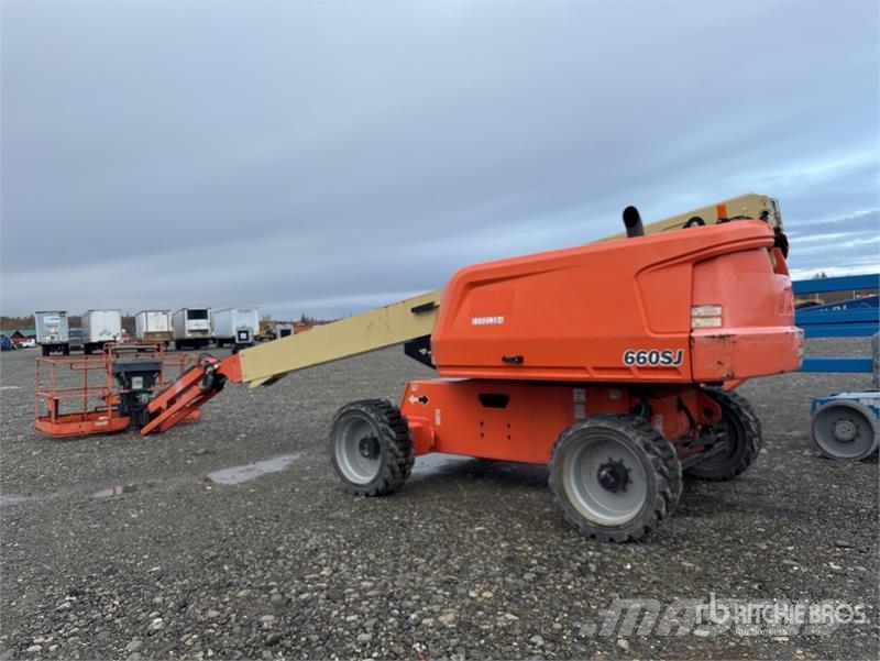 JLG 660SJ 2WD Diesel Telescopic Boom Lift Plataformas elevatórias telescópicas