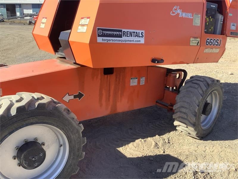 JLG 660SJ 4WD Diesel Telescopic Boom Lift Teleskopske podizne platforme