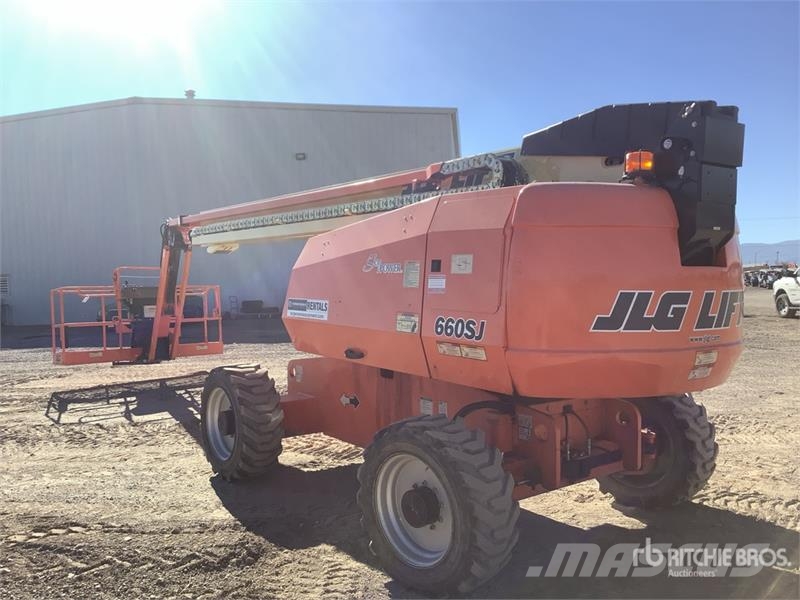 JLG 660SJ 4WD Diesel Telescopic Boom Lift Teleskopske podizne platforme