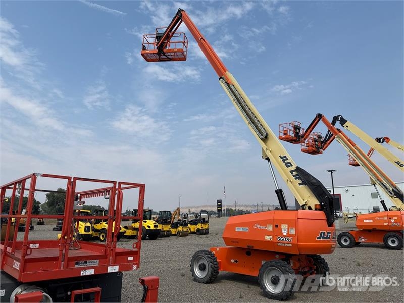 JLG 660SJ 4WD Diesel Telescopic Boom Lift Teleskopske podizne platforme
