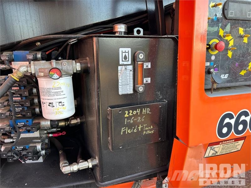JLG 660SJ 4WD Diesel Telescopic Boom Lift Teleszkópos emelők