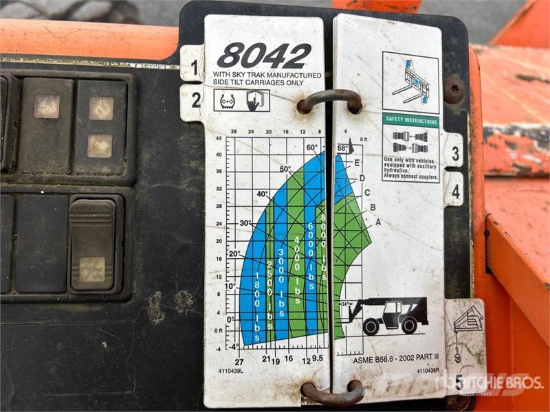 JLG 8042 Teleskopické manipulátory