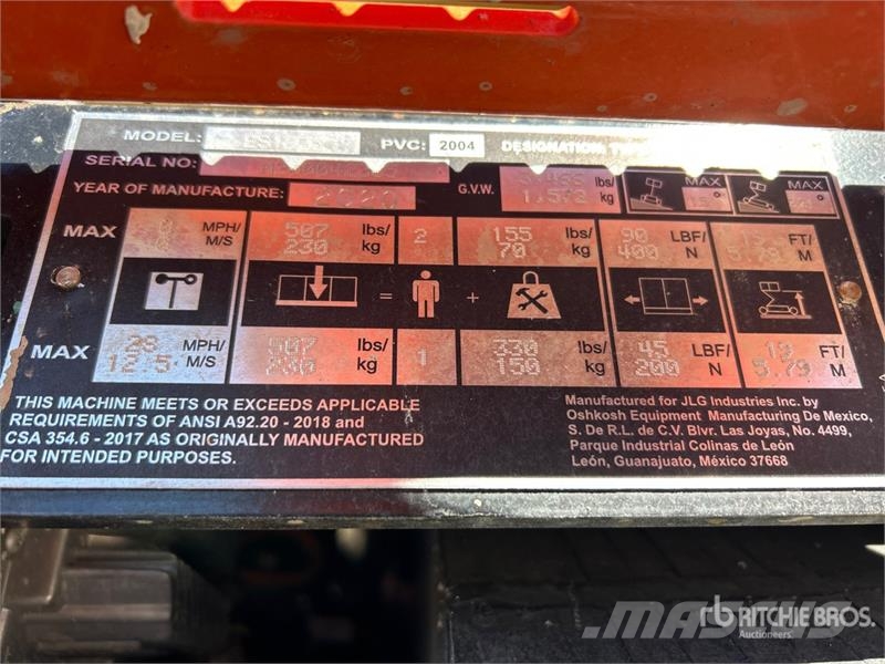 JLG ES1932 Electric Scissor Lift Scissor lifts