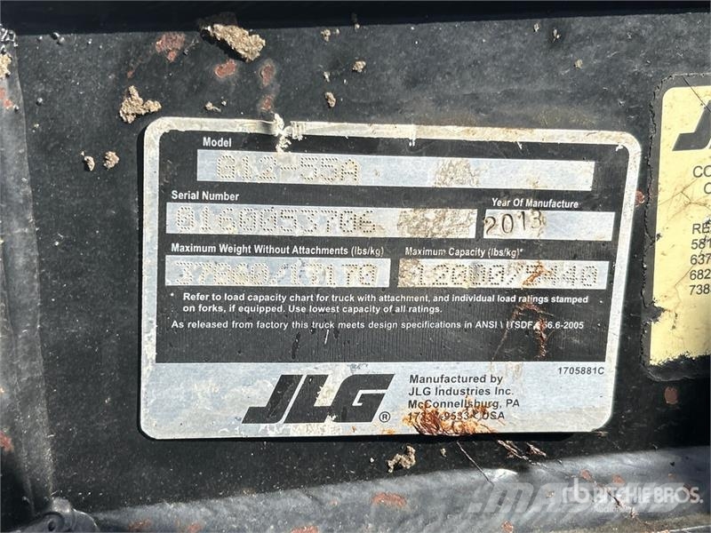 JLG G12-55A Teleskopiskie manipulatori