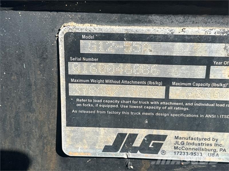 JLG G12-55A Teleszkópos rakodók