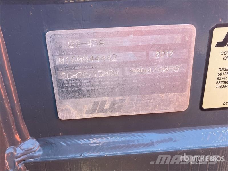 JLG G9-43A Τηλεσκοπικοί ανυψωτές