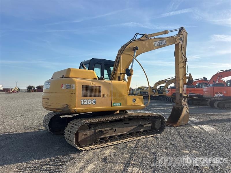 John Deere 120C Escavadoras de rastos