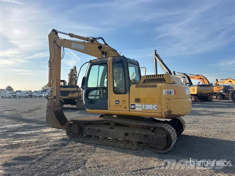 John Deere 120C Escavadoras de rastos