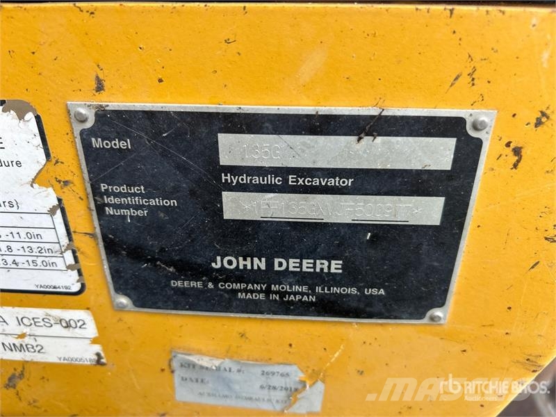 John Deere 135G Bageri gusjeničari