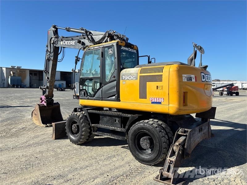 John Deere 190G W Wheel Excavator Excavadoras de ruedas