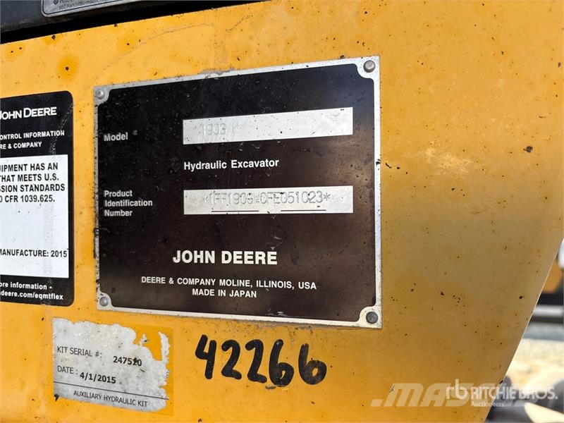 John Deere 190G W Wheel Excavator Excavadoras de ruedas