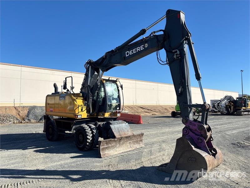 John Deere 190GW Wheel Excavator Bagri na kolesih