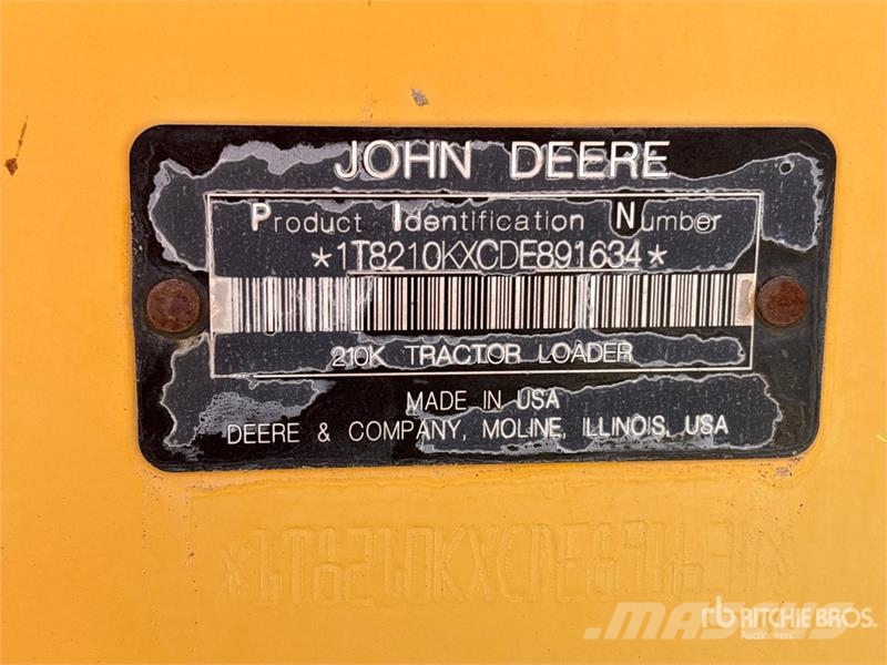 John Deere 210K 轮式装载机