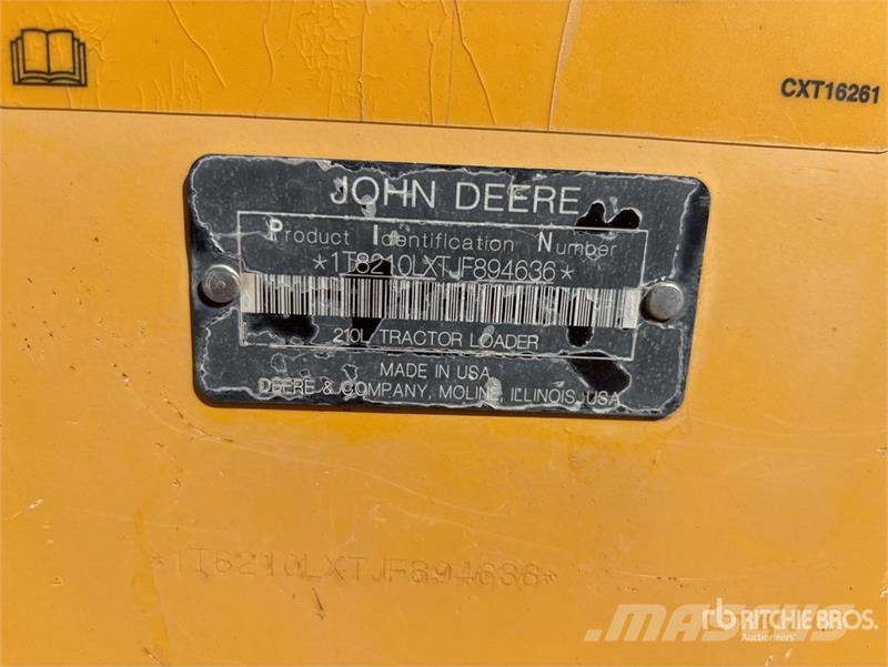 John Deere 210L 4x4 Landscape Loader Wielladers