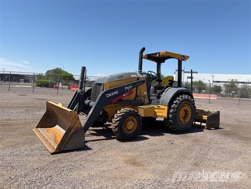 John Deere 210L EP 4x4 Landscape Loader Kolesni nakladalci