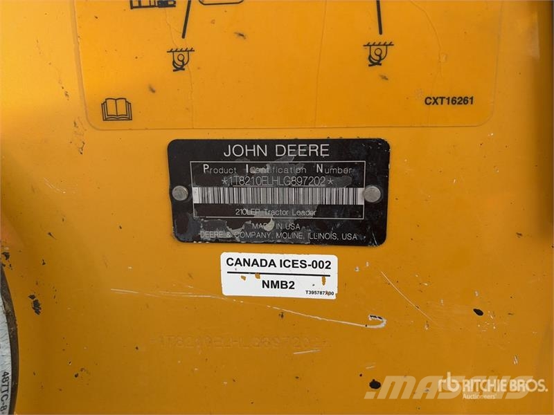 John Deere 210L EP 4x4 Landscape Loader Фронтальні навантажувачі