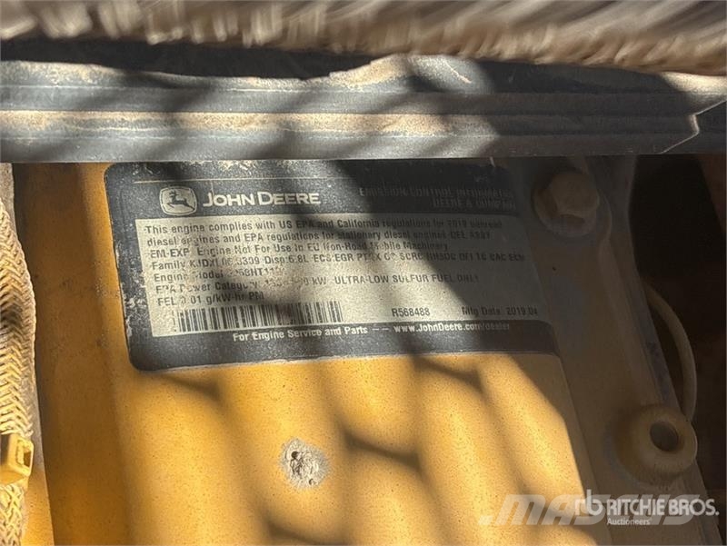 John Deere 250G Tracked Excavator Paletli ekskavatörler