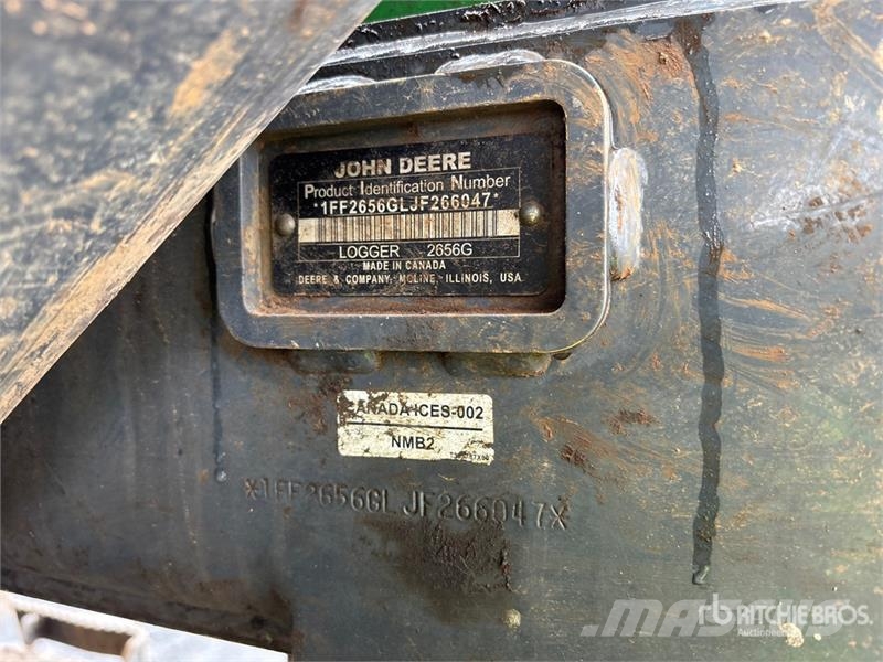John Deere 2656G Processor Fendeuse, Scie