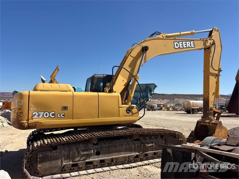 John Deere 270C LC Tracked Excavator Excavatoare pe șenile

