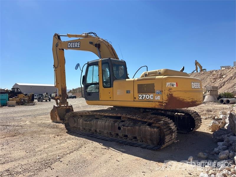 John Deere 270C LC Tracked Excavator Excavatoare pe șenile
