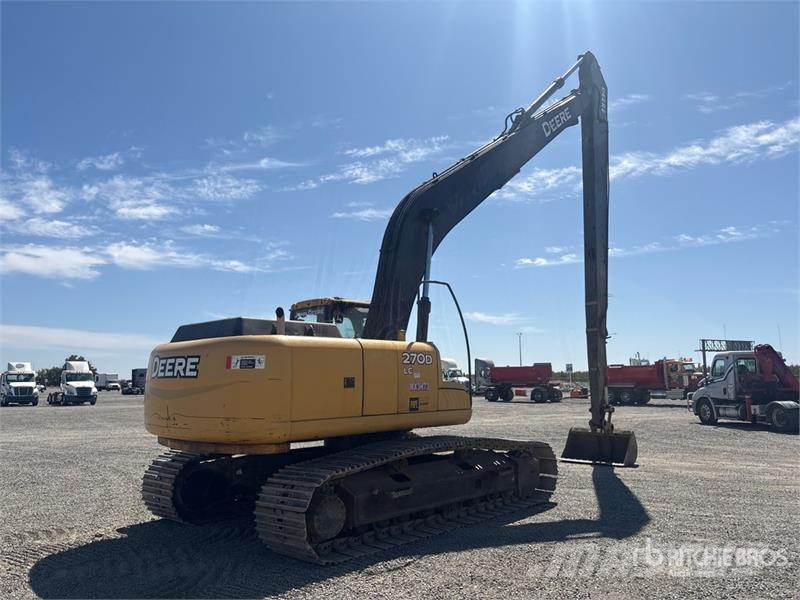 John Deere 270D LC Long Reach Tracked Excavator Crawler excavators