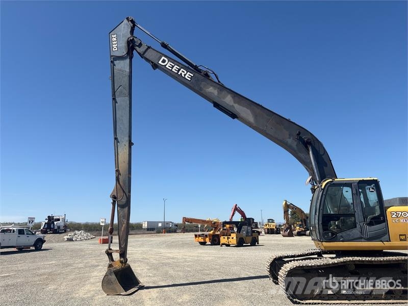 John Deere 270D LC Long Reach Tracked Excavator Crawler excavators
