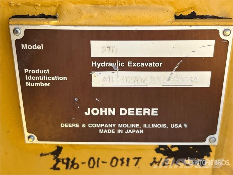 John Deere 27D Mini rýpadla < 7t