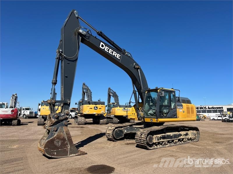 John Deere 300G LC Tracked Excavator Bageri gusjeničari